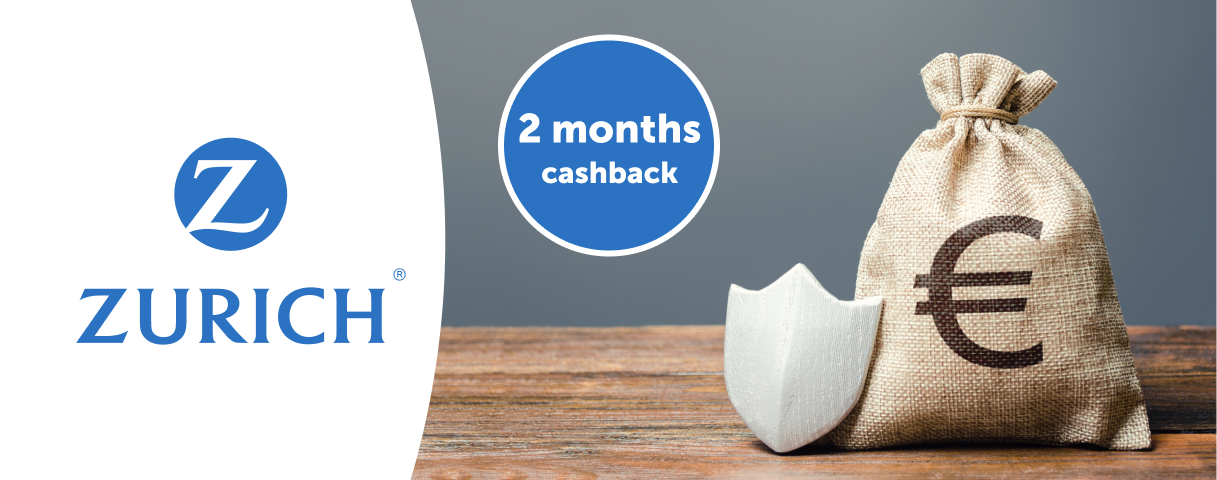 Zurich offering two months' cashback on its income protection insurance